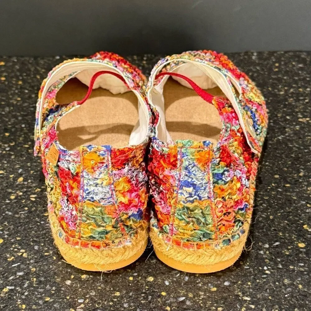 Montane 1902 Espadrilles. Multicolor textured. Size 41/US 11